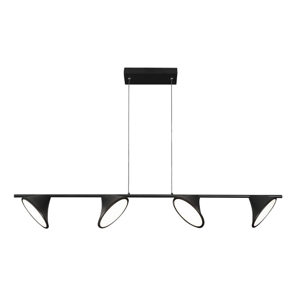 Подвесная светодиодная люстра iLedex Syzygy X090140 BK