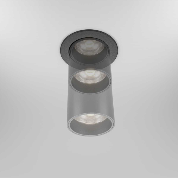 Встраиваемый светодиодный спот Maytoni Technical Focus Led DL125-L12-4K-B