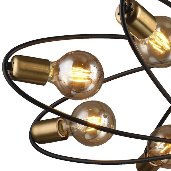 Потолочная люстра Seven Fires Ауд 65923.01.37.08