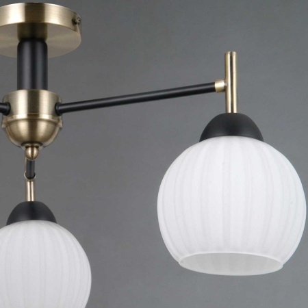 Светильник потолочный Illumico IL0579-3CSQ-25 BK AB TRENTO