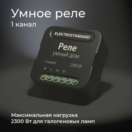 Реле Wi-Fi Elektrostandard (Умный дом) 76006/00 a059324