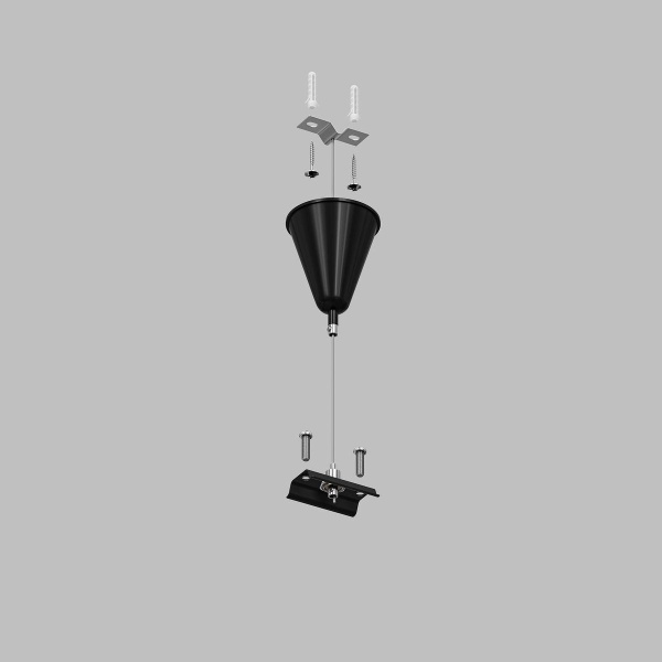 Подвесная система для треков Denkirs Solid Base TR1105-BK