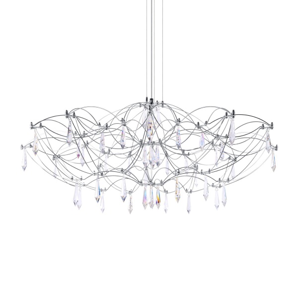 Подвесная люстра Loft IT Mira 10586/900 Silver Asfour