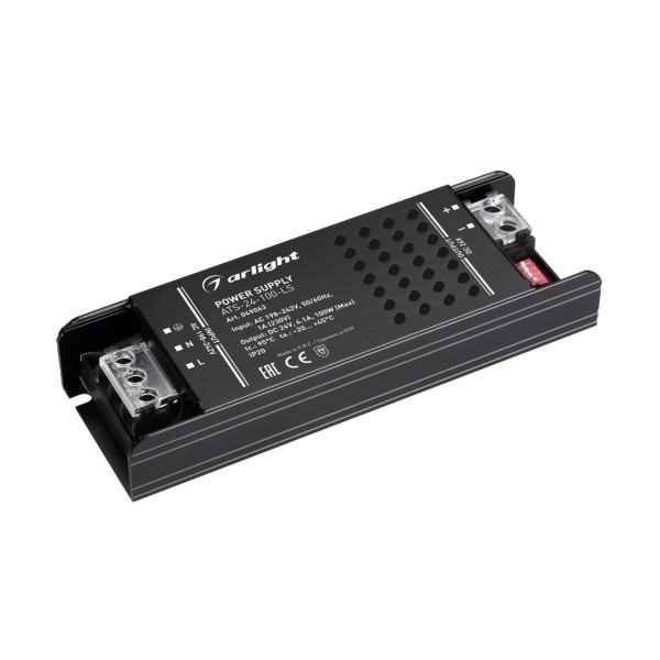 Блок питания Arlight ATS-24-100-LS 100W 24V 4.1A 049063