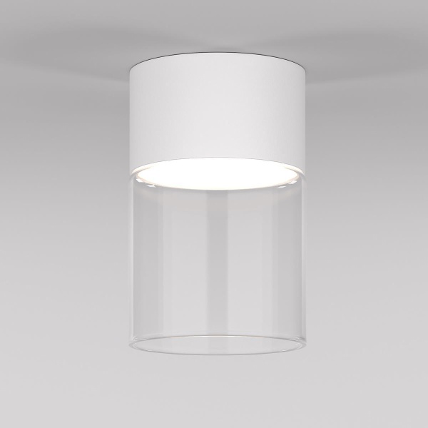 Потолочный светодиодный светильник Elektrostandard Lumen 25047/LED 10W 4000К белый/прозрачный a064710