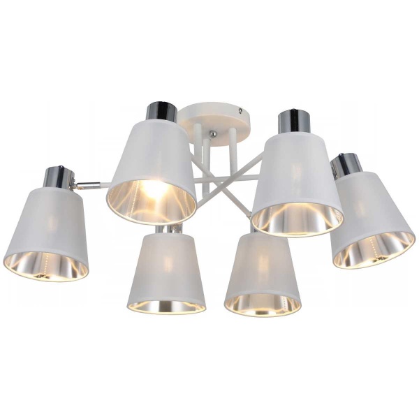 Потолочный светильник ILLUMICO IL6116-6COU-79 WH CR Abelie