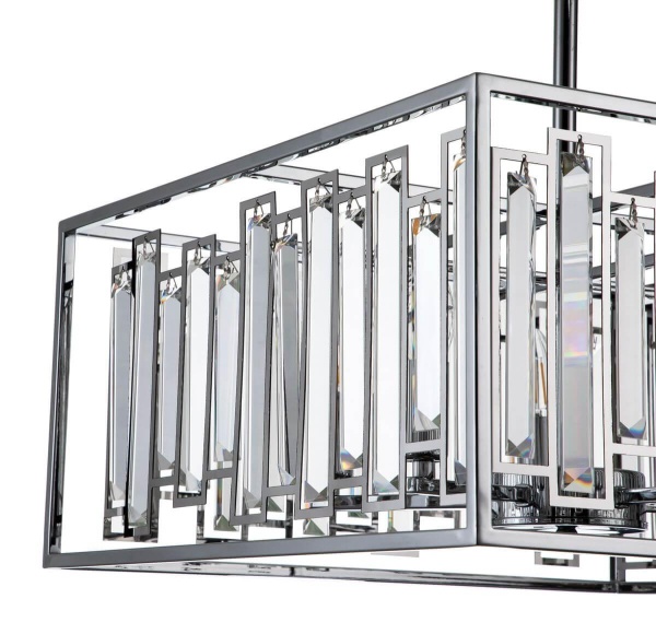 Подвесная люстра Indigo Valzer 12001/5R Chrome V000064