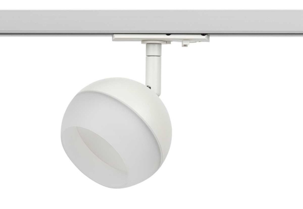 Трековый светильник однофазный ЭРА Round TR46-GX53 WH Б0054152