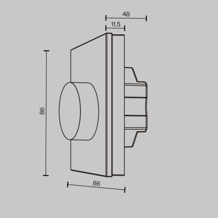 Панель управления Maytoni Lighting control 711027