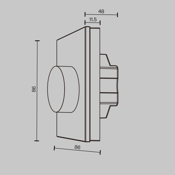 Панель управления Maytoni Lighting control 711027