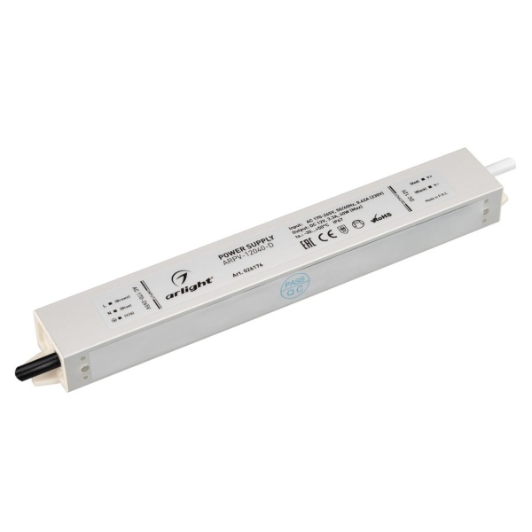 Блок питания Arlight ARPV-40-D 12V 40W IP67 3,3A 026176