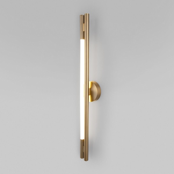 Настенный светодиодный светильник Eurosvet Talus 50265 LED латунь