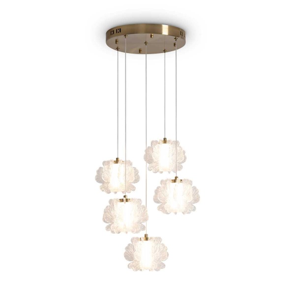 Подвесной светильник Freya Modern Flower FR5579PL-L40BS