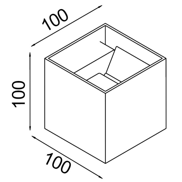 Настенный уличный светильник Mantra DAVOS 9223