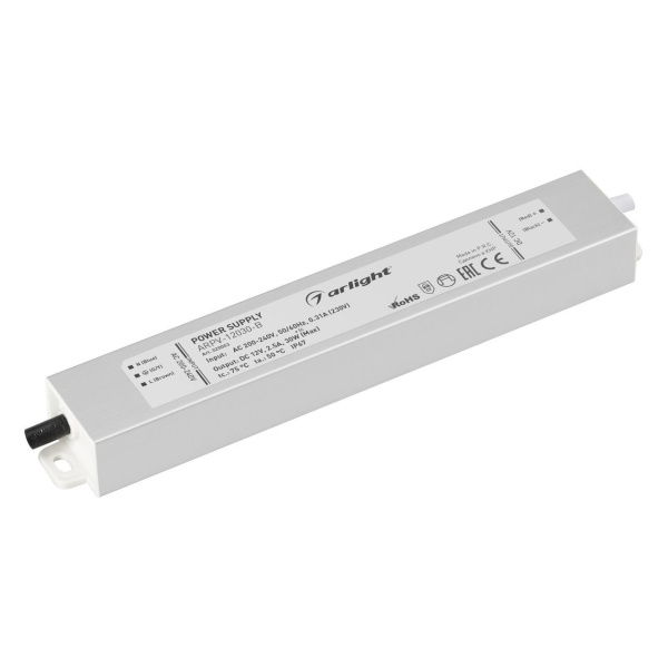Блок питания Arlight ARPV-12030-B 12V 30W IP67 2,5A 020003