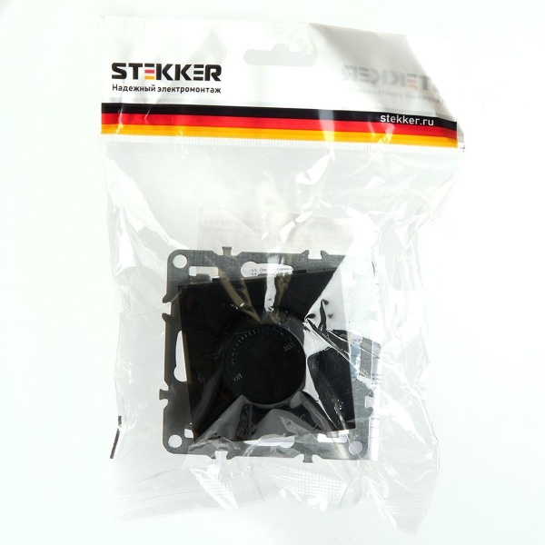 Диммер Stekker Эрна черный PSW10-9106-03 49150