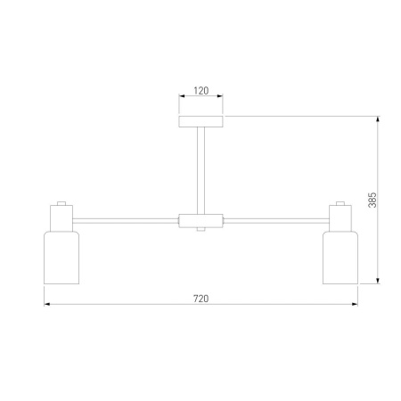 Потолочная люстра Eurosvet Vegga 70160/8 хром