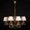 Подвесная люстра Abrasax Sylvia L.8110-8BR Cristal-Shade