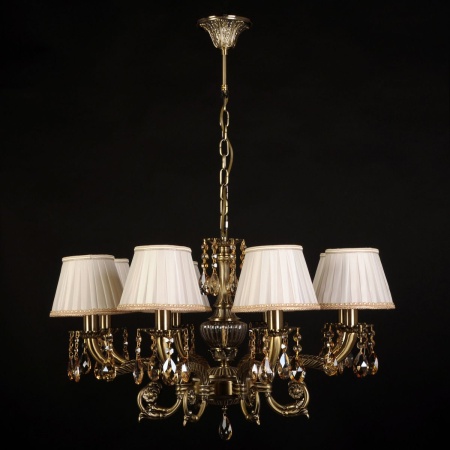 Подвесная люстра Abrasax Sylvia L.8110-8BR Cristal-Shade