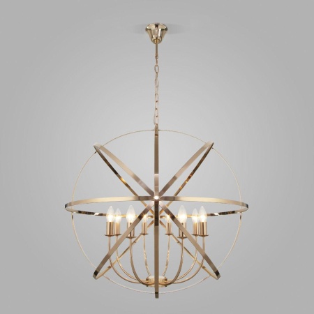 Подвесная люстра Eurosvet Santi 60139/8 золото