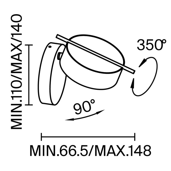 Светодиодный спот Maytoni Nuance MOD180WL-L4B3K1