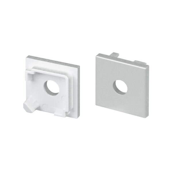 Заглушка SL-KANT-H16-S10 SQUARE с отверстием Arlight 053567