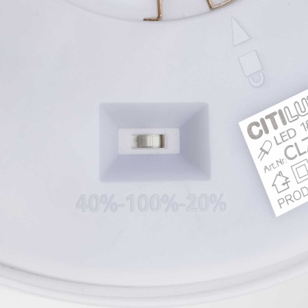 Потолочный светодиодный светильник Citilux Etalon CL750240