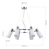 Подвесная люстра Evoluce Gessi SLE1139-103-06