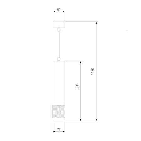 Подвесной светильник Eurosvet Tony DLN108 GU10