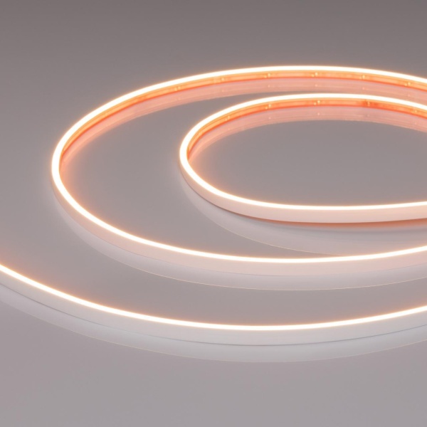 Светодиодная лента герметичная VELA-M240-2.5x6mm 24V Warm2700 (5 W/m, IP65, 5m) Arlight 053269