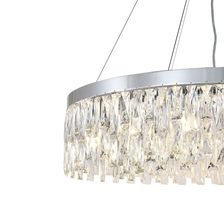 Подвесная люстра Indigo Anna V12029/18P Chrome V000498
