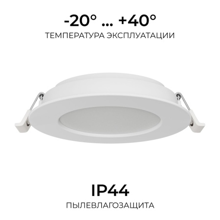 Встраиваемая светодиодная панель Apeyron 06-164