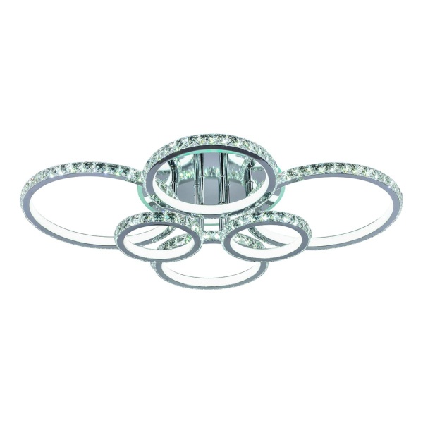 Потолочная светодиодная люстра Profit Light 18052/6 CHR