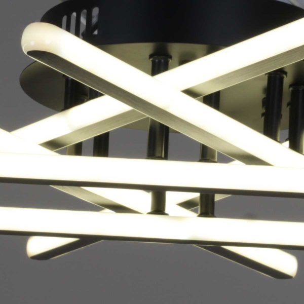 Потолочный светильник Reluce 08855-3.3-06C BK+GY