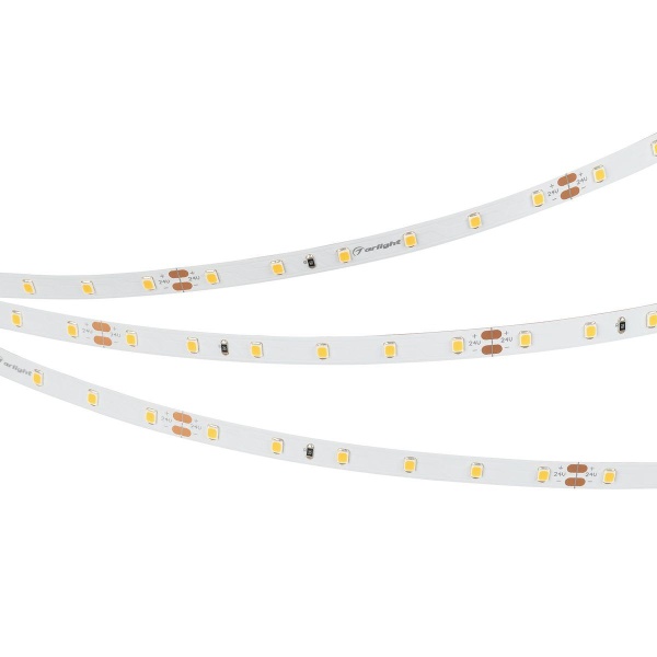 Светодиодная лента Arlight 7,2W/m 60Led/m 2835SMD теплый белый 5M UL-A60-8mm 24V Warm2700 044056