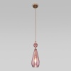 Подвесной светильник Eurosvet Ilario 50202/1 пурпурный