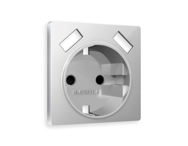 Лицевая панель розетки AMBRELLA VOLT AP4090