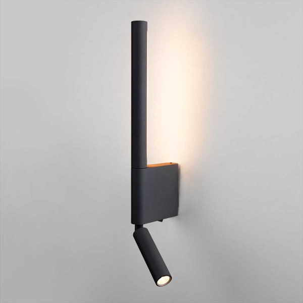 Настенный светодиодный светильник Elektrostandard Sarca LED черный 4000К 40111/LED a063692