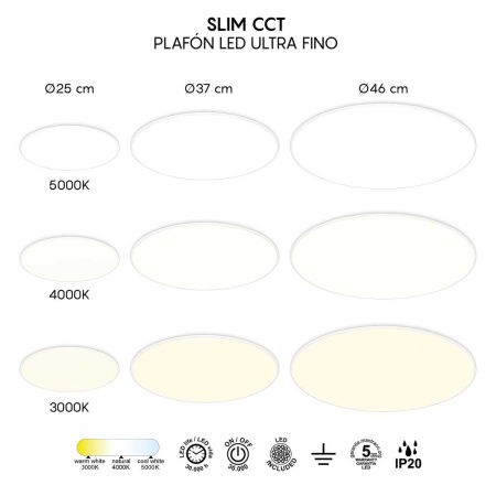 Потолочный светильник Mantra SLIM CCT 8691