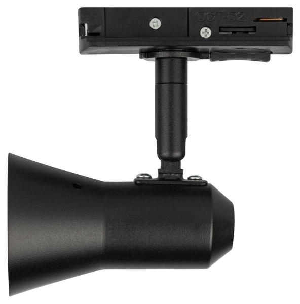 Трековый светильник однофазный ЭРА Taper TR37-GU10 BK Б0053304