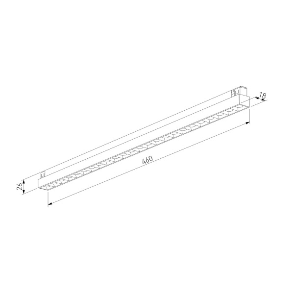 Трековый светильник 20W 4000K титан Elektrostandard 85529/01_система Лайн a072696