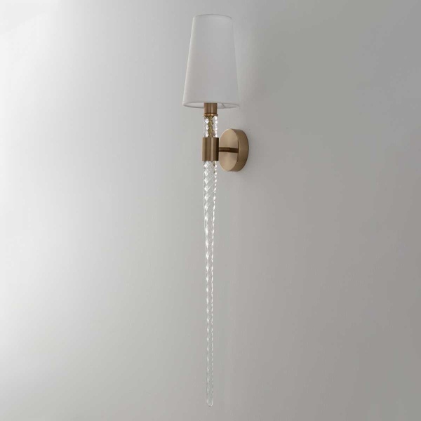 Бра Crystal Lux LUMINOUS AP1 BRASS