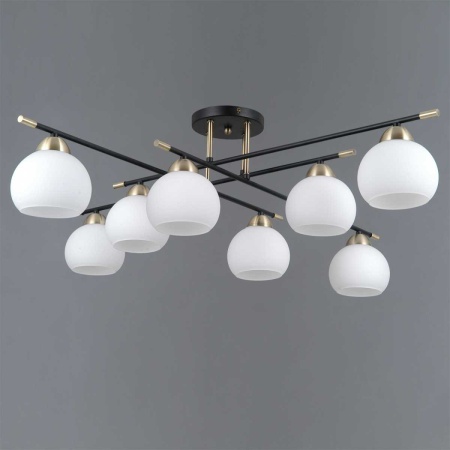 Потолочный светильник ILLUMICO IL0446-8CSQ-24 BK AB LIBRA