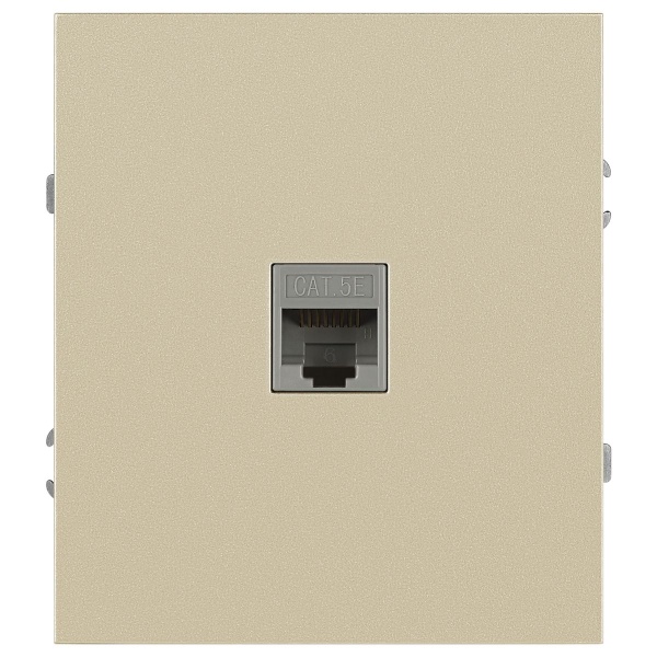 Розетка ЭРА Arktik 16-3107-04 информационная RJ45 шампань Б0070477