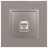 Розетка ЭРА Elegance 14-3107-16 RJ45, титан Б0065764