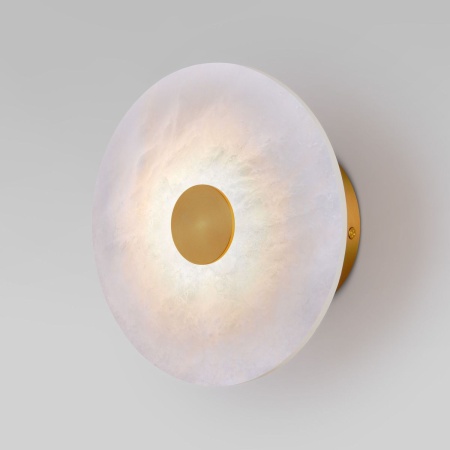 Настенный светодиодный светильник Eurosvet Thasos 40340 LED латунь