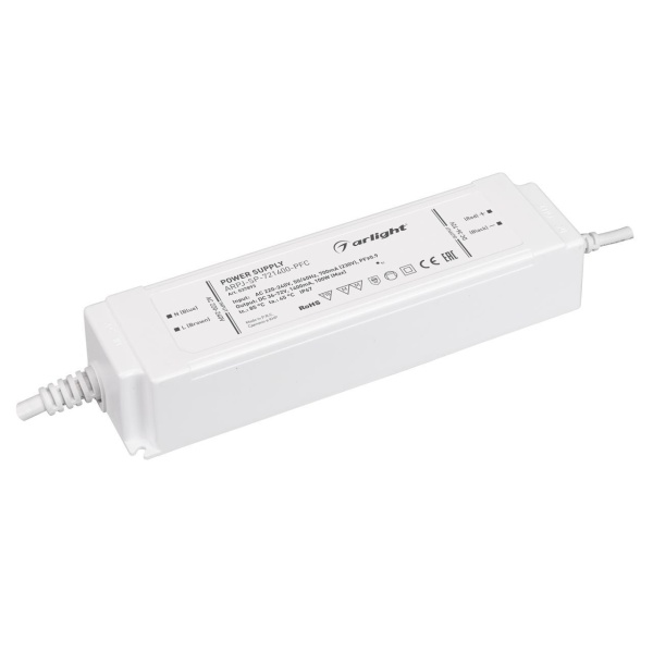 Драйвер Arlight ARPJ-SP-721400-PFC 36-72V 100W IP67 1,4A 037893