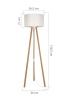 Торшер Toplight Posy TL1617S-01PN