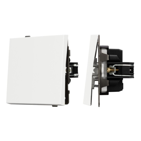 Механизм звонкового выключателя SWT-TENDO-MKR1-SFPL-WH (230V, 10A) Arlight 054590