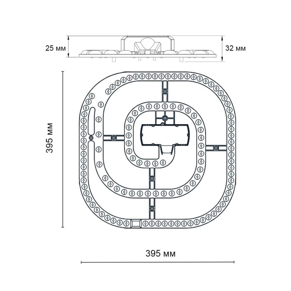 Светодиодный модуль Novotech Klark 357770